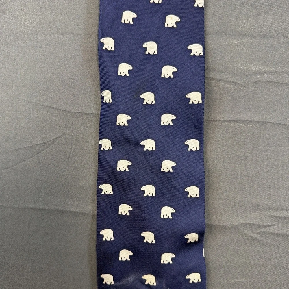 Old‎ Navy Polar Bear Blue Tie